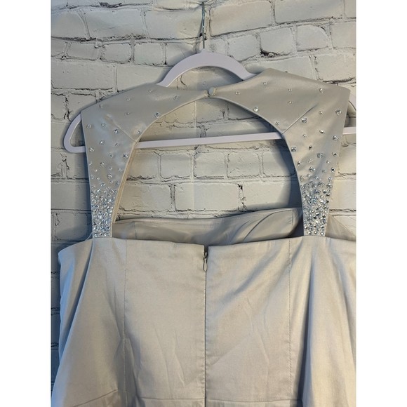 Women's Maggy London Side Gather Sleeveless Dress SZ 16. NWOT. - Picture 5 of 8